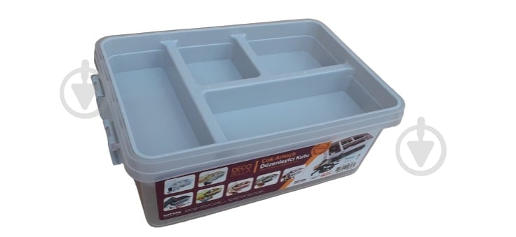 Контейнер-органайзер Omak Plastik 50843 210x310x210 мм - фото 4