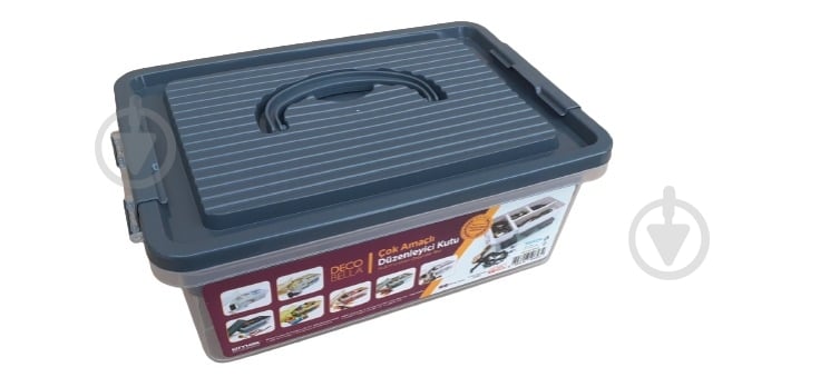 Контейнер-органайзер Omak Plastik 50843 210x310x210 мм - фото 2