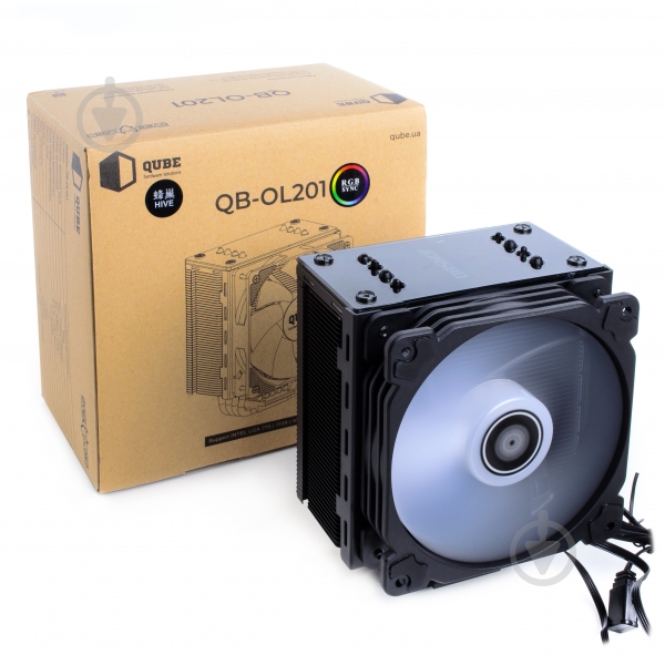 Процессорный кулер QUBE QB-OL201 - фото 2 Процессорный кулер QUBE QB-OL201 - фото 2