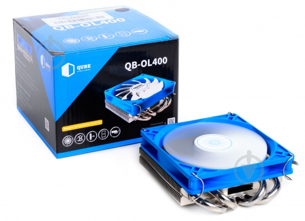 Процессорный кулер QUBE QB-OL400 - фото 1 Процессорный кулер QUBE QB-OL400 - фото 1
