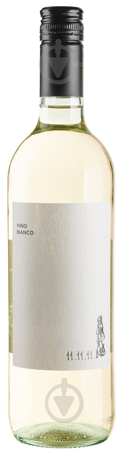 Вино 11.11.11 сухое белое 0,75 л - фото 1