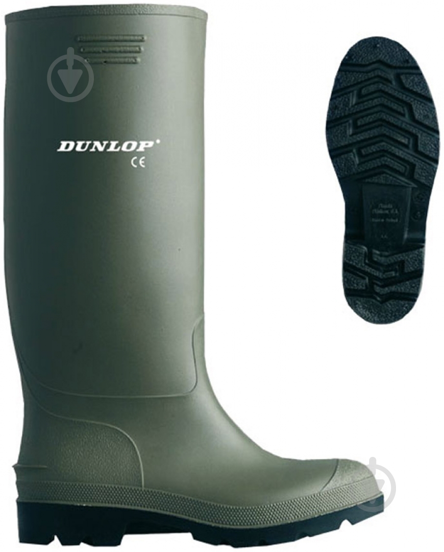 Сапоги Dunlop Selenium р.44 зеленый - фото 1 Сапоги Dunlop Selenium р.44 зеленый - фото 1