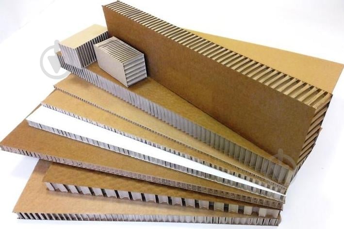 Картонная сотовая панель 1200x800/16 мм 0,96 кв.м - фото 1