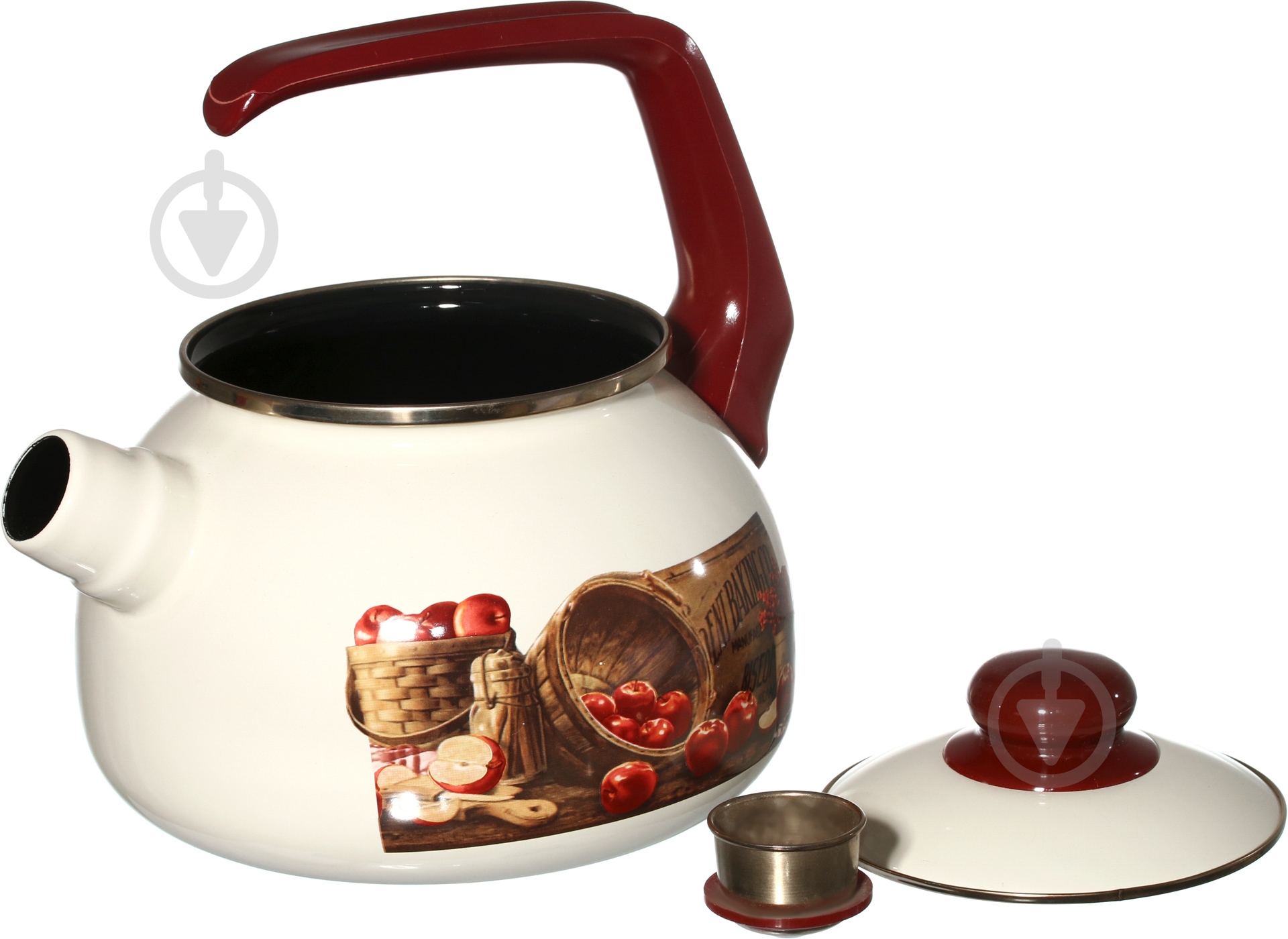 Чайник Metrot Яблоки 2,5 л 138486 - фото 5 Чайник Metrot Яблоки 2,5 л 138486 - фото 5