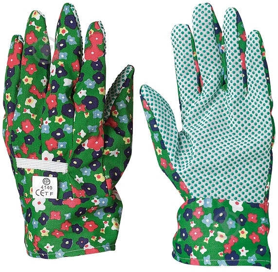 Перчатки Eurotechnique с покрытием ПВХ точка XL (10) 4140 - фото 1