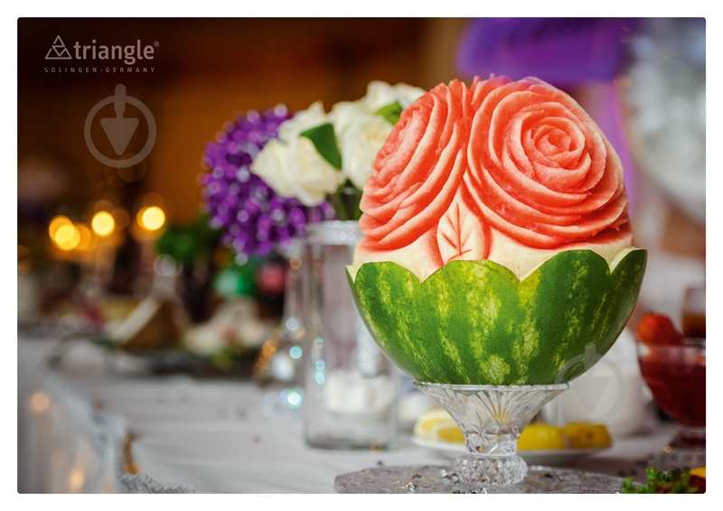 Нож Triangle для декорирования арбузов диаметр 15 мм - фото 2 Нож Triangle для декорирования арбузов диаметр 15 мм - фото 2