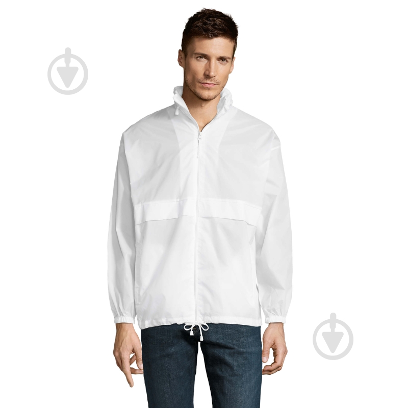 Вітрівка демісезонна Sol's SURF 32000102 р.L біла - фото 3