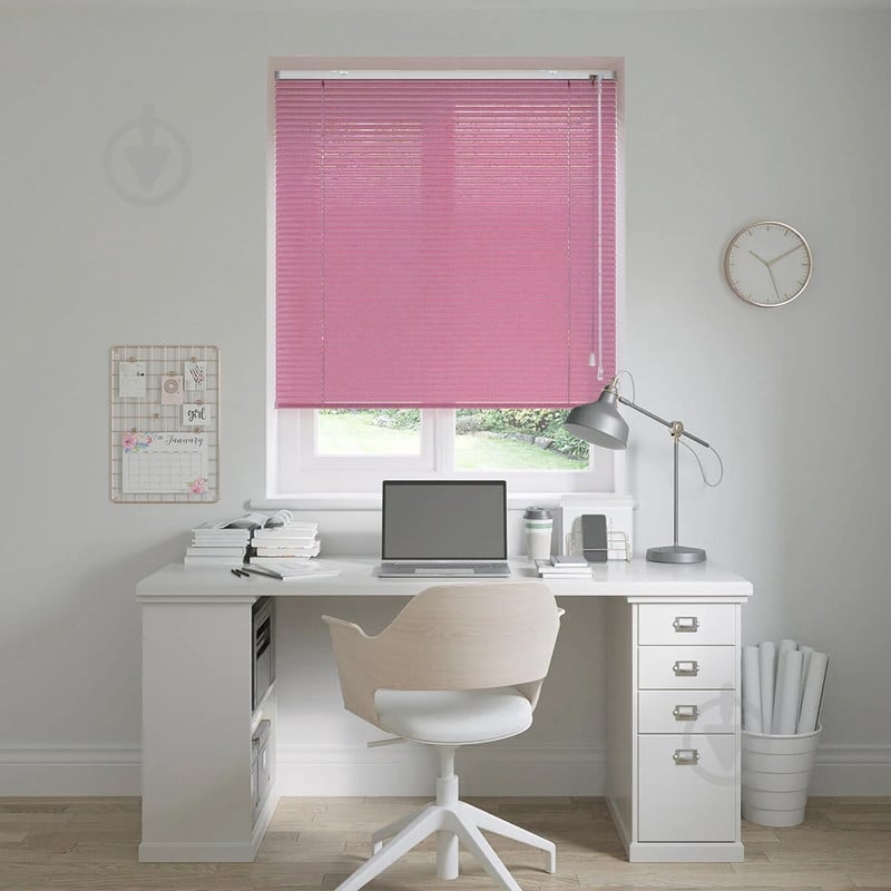Жалюзі Rollotex алюмінієві горизонтальні з фіксацією 121х220 см Рожеві брашовані - фото 6 Жалюзі Rollotex алюмінієві горизонтальні з фіксацією 121х220 см Рожеві брашовані - фото 6