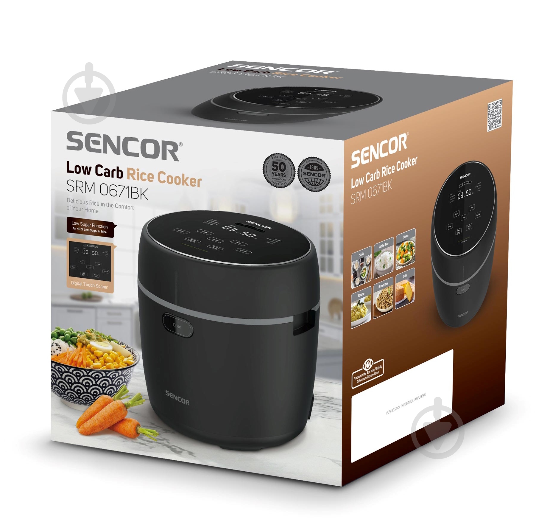 Рисоварка Sencor SRM0671BK - фото 16