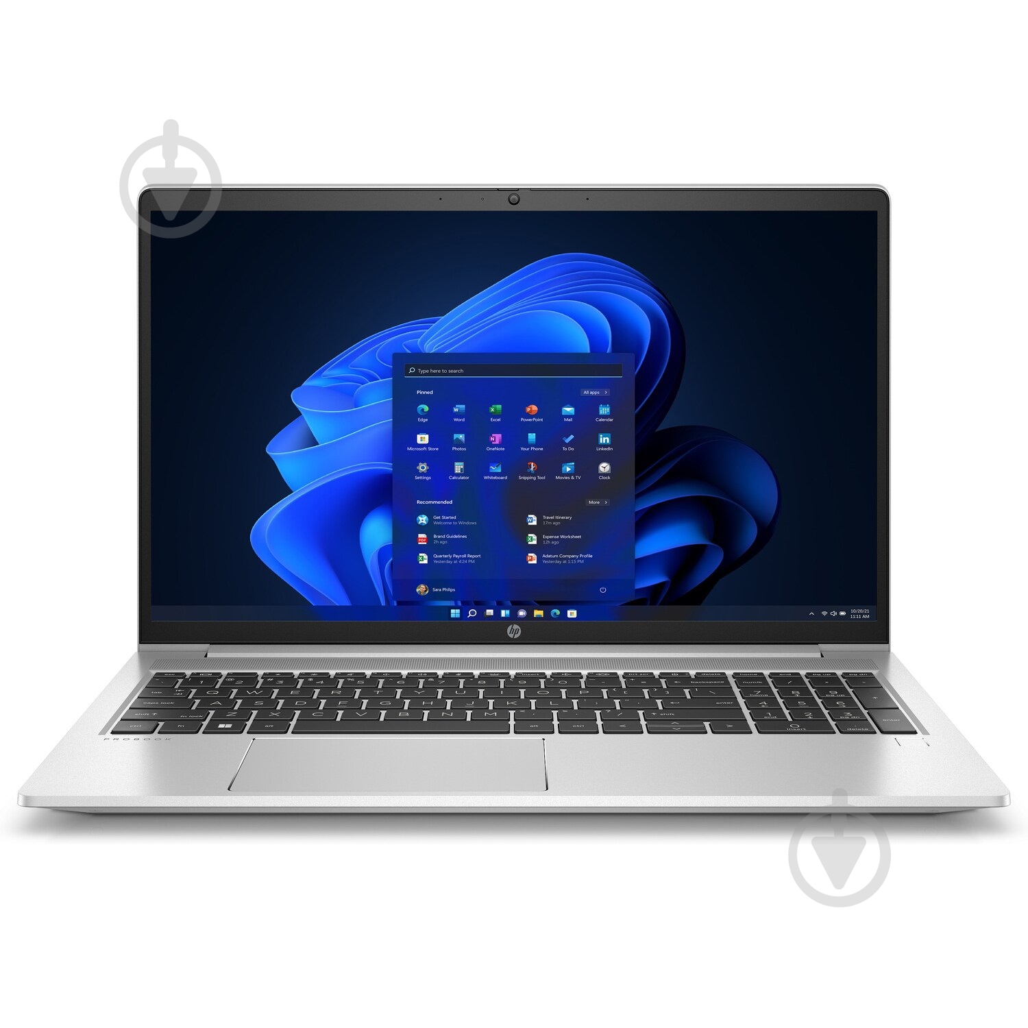 Ноутбук HP ProBook 455 G9 15,6" (724Q4EA) silver - фото 1