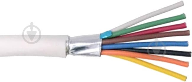 Кабель сигнальный VECTOR 8x0,22 в экране CCA биметалл - фото 1