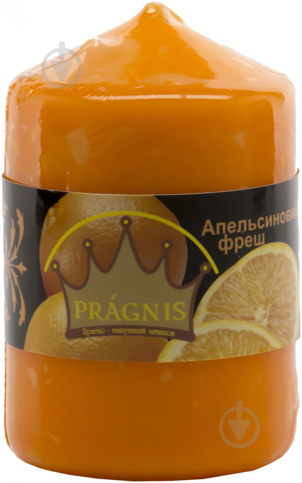 Свічка ароматична Pragnis Апельсиновий фреш PA528-ORF - фото 1 Свічка ароматична Pragnis Апельсиновий фреш PA528-ORF - фото 1