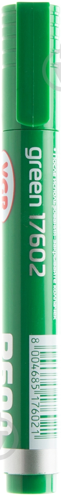 Маркер перманентный VGR P600 2.5 мм зеленый - фото 2 Маркер перманентный VGR P600 2.5 мм зеленый - фото 2