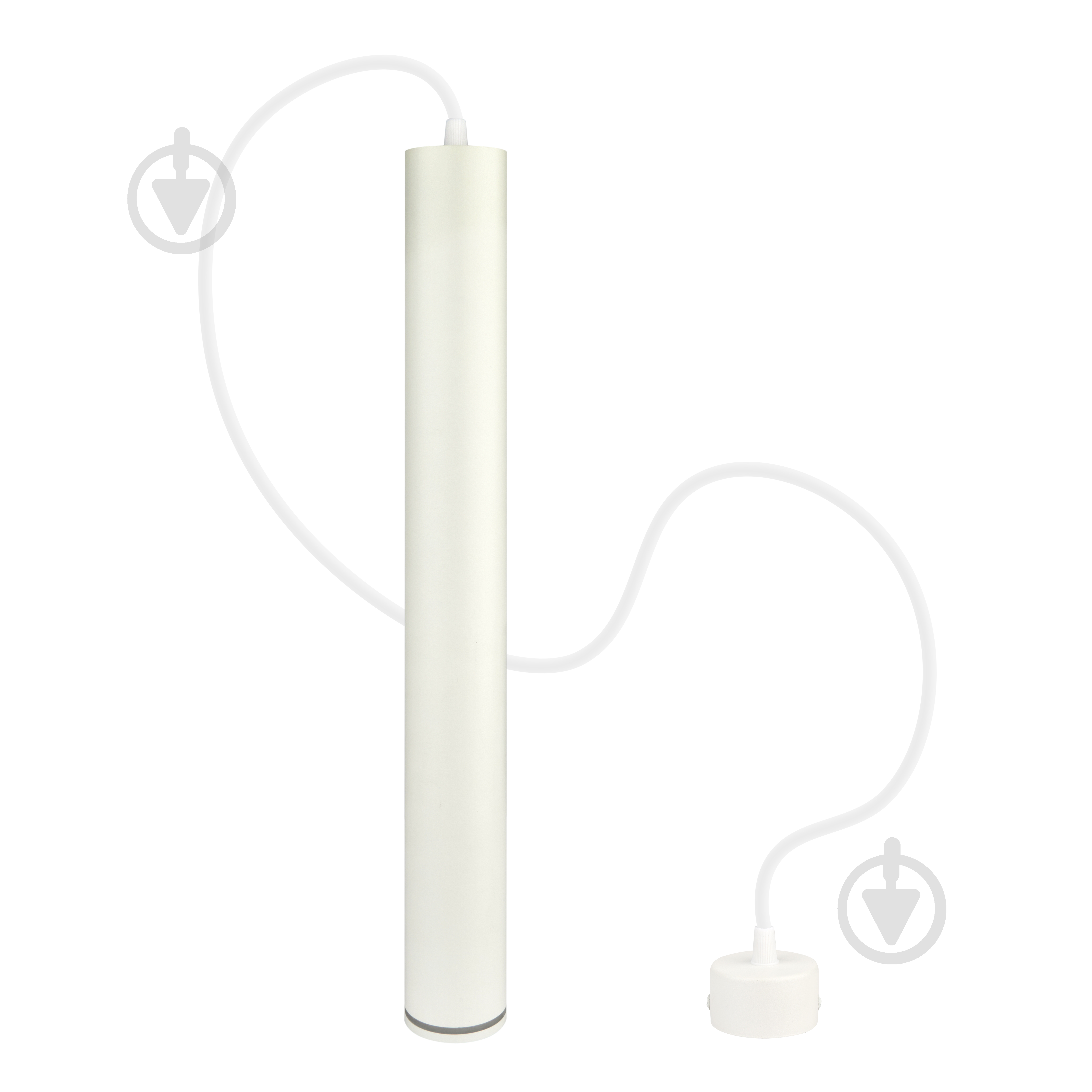 Светильник подвесной Berger 1x35 Вт /GU10 белый 3031-PL-H40 White - фото 2