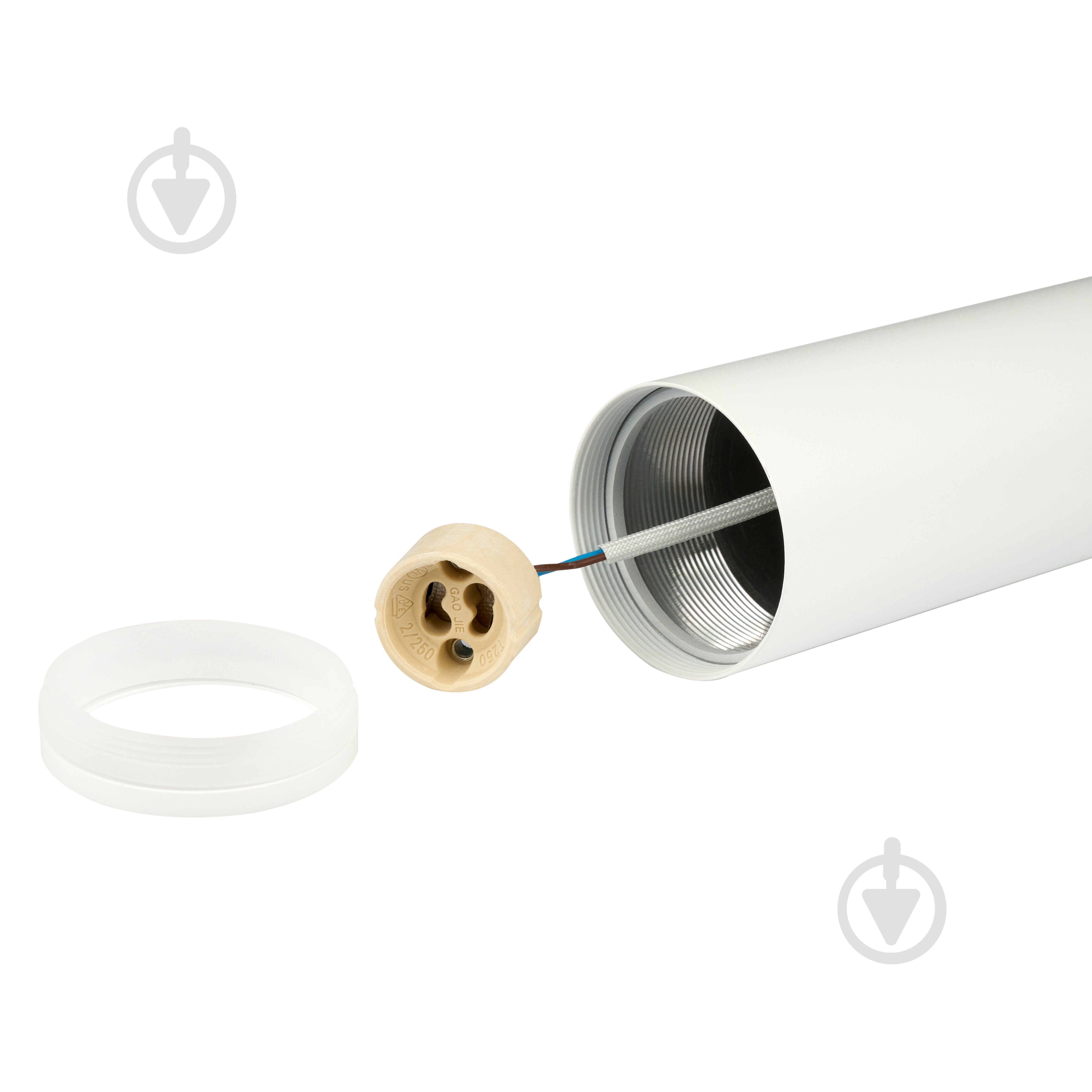 Светильник подвесной Berger 1x35 Вт /GU10 белый 3031-PL-H40 White - фото 3