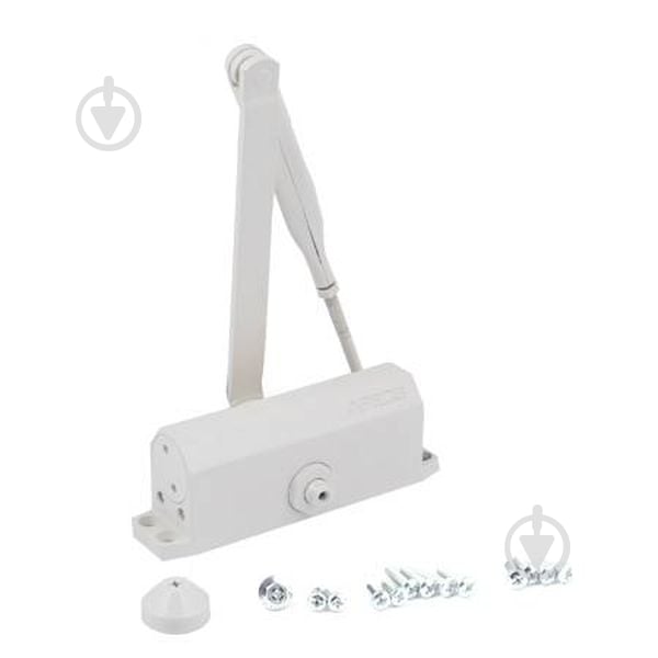 Доводчик дверний Apecs DC-20.4/1050/085-А2-W білий 85 кг - фото 1