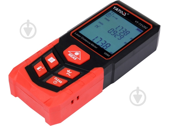 Дальномер лазерный YATO YT-731252 - фото 4