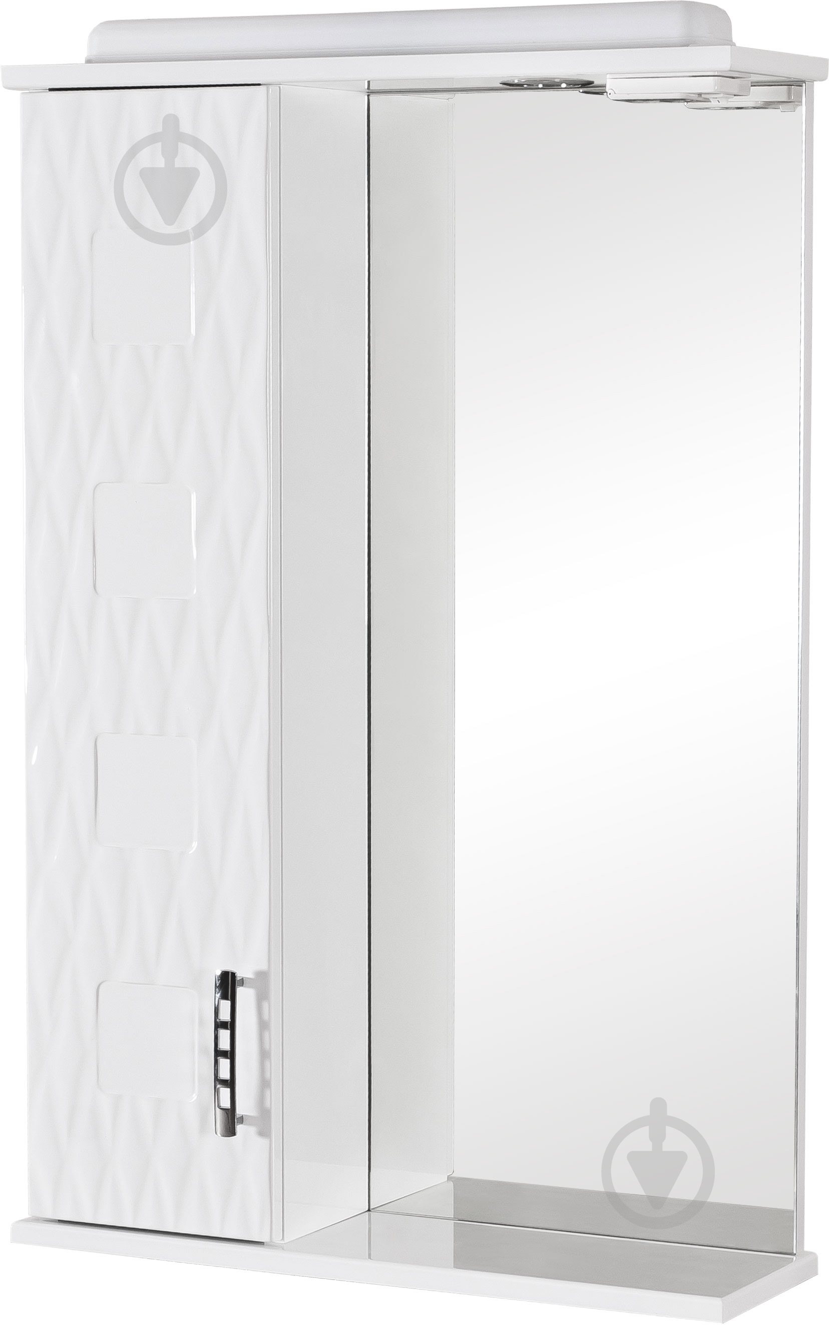 Зеркало со шкафчиком Aqua Rodos Ассоль 55 L - фото 1 Зеркало со шкафчиком Aqua Rodos Ассоль 55 L - фото 1