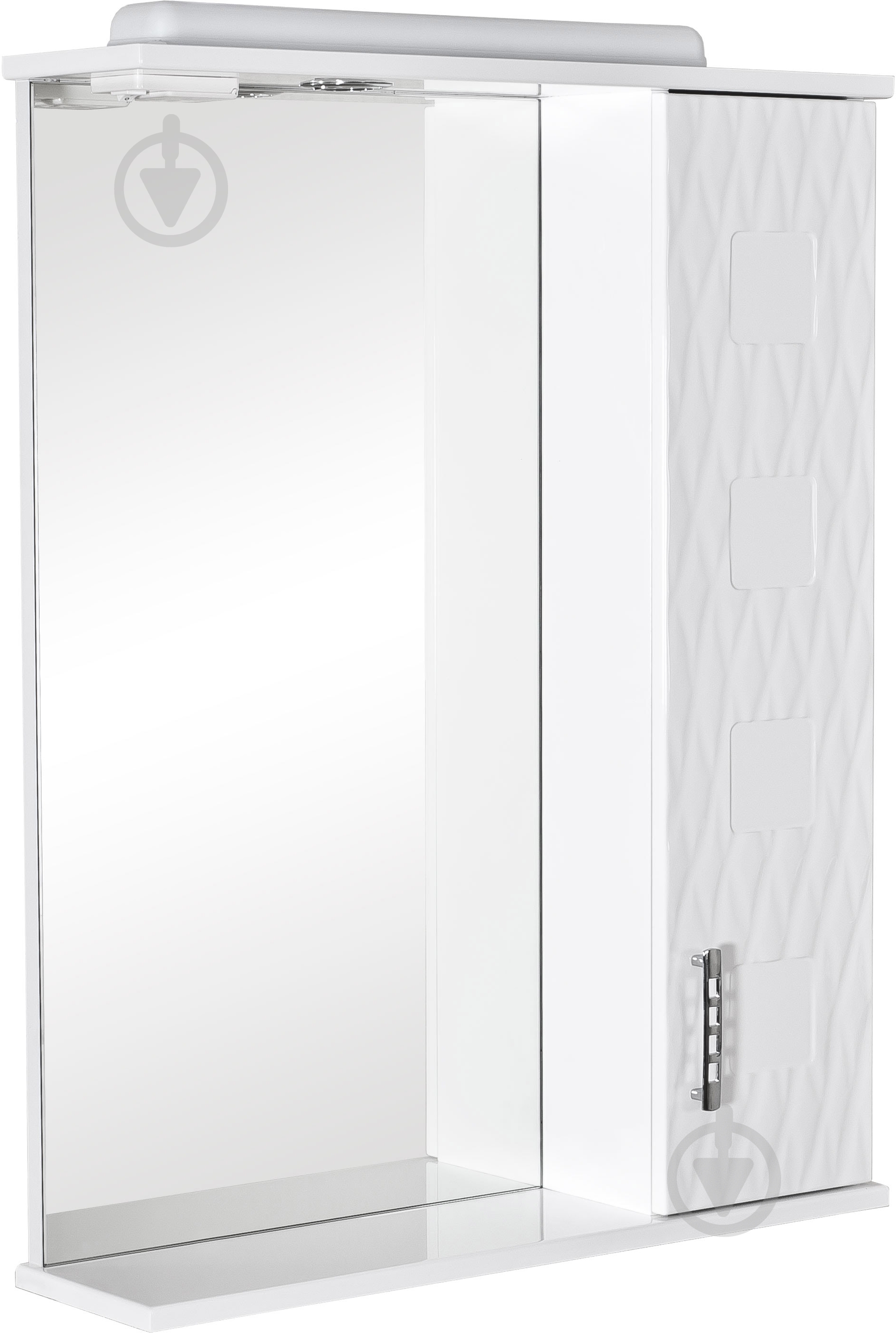 Зеркало со шкафчиком Aqua Rodos Асcоль 65 R - фото 1 Зеркало со шкафчиком Aqua Rodos Асcоль 65 R - фото 1