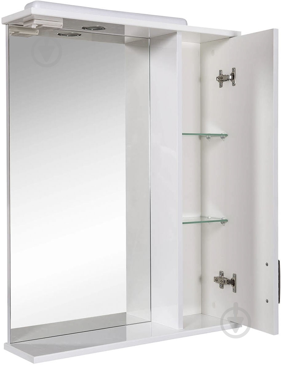 Зеркало со шкафчиком Aqua Rodos Асcоль 65 R - фото 3 Зеркало со шкафчиком Aqua Rodos Асcоль 65 R - фото 3