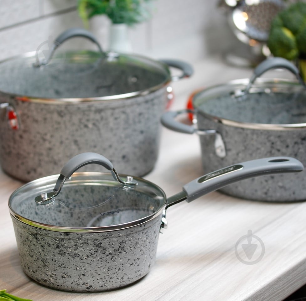 Каструля Flamberg Silver 4,5 л 24 см - фото 8