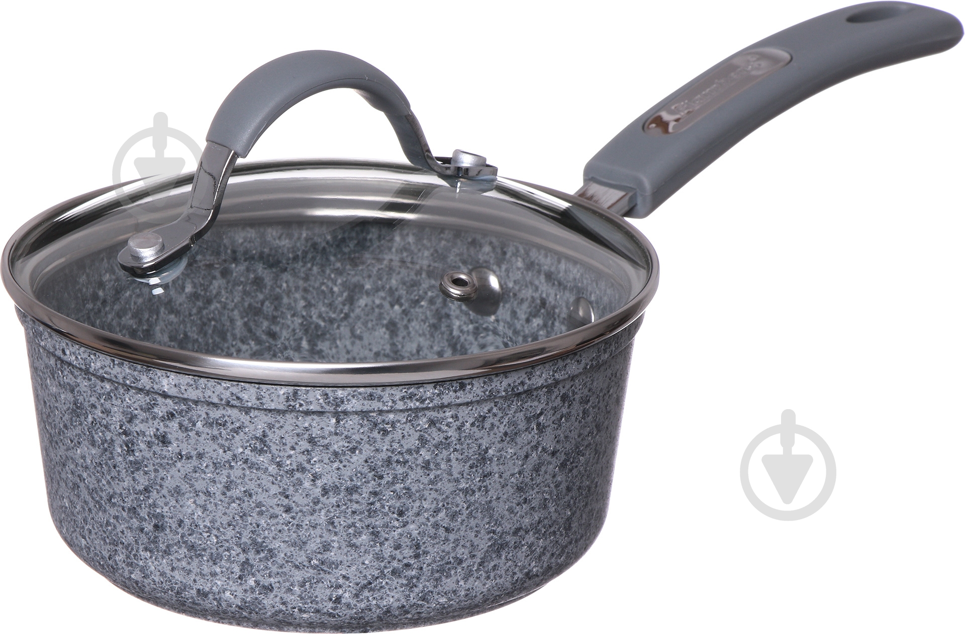 Ківш з кришкою Flamberg Silver 1,3 л 16 см - фото 3