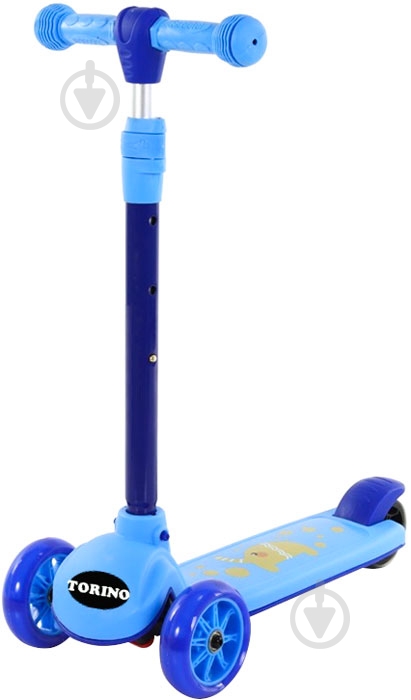 Самокат TORINO детский голубой TSFL-006 - фото 1 Самокат TORINO детский голубой TSFL-006 - фото 1