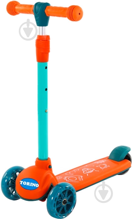 Самокат TORINO детский оранжевый TSFL-006 - фото 1