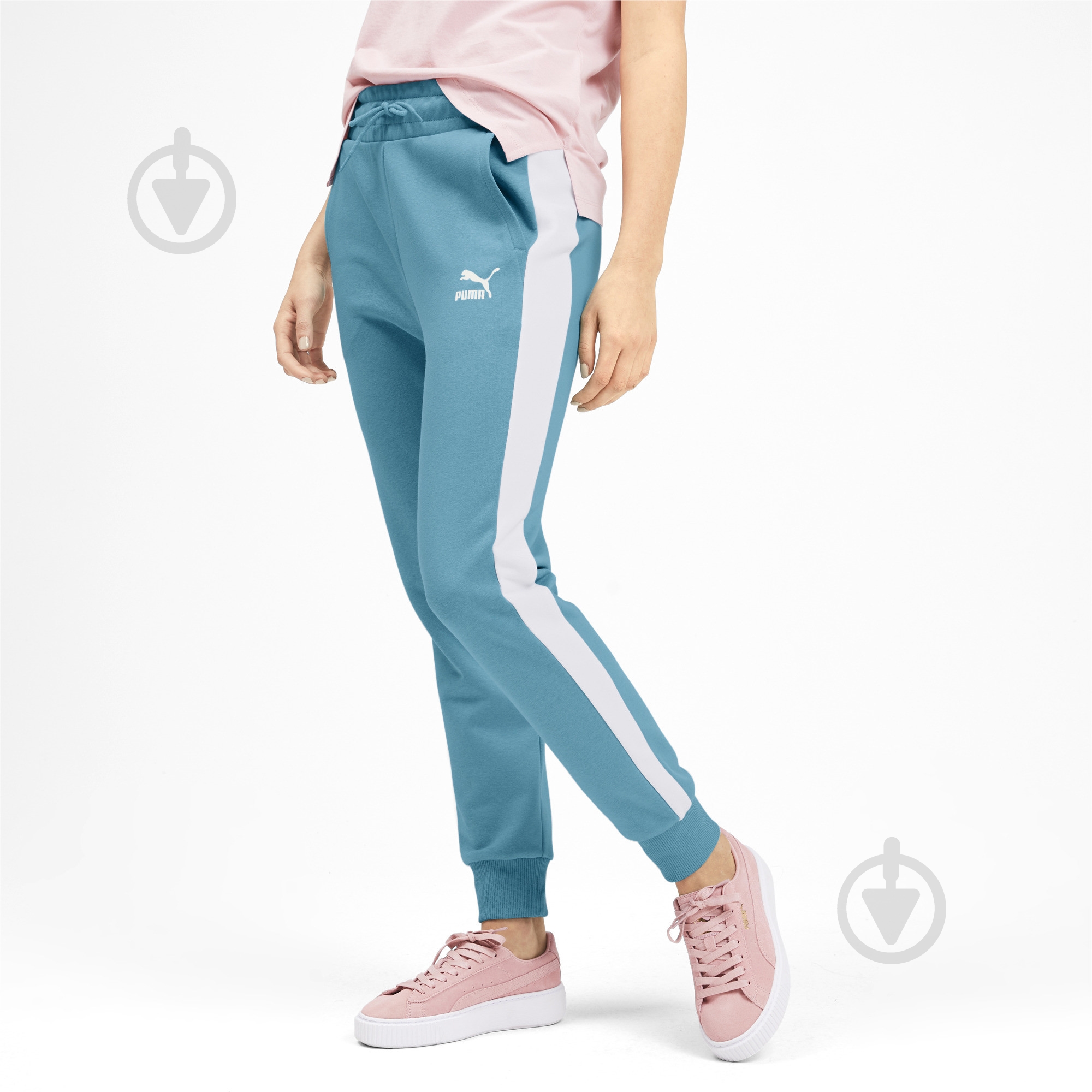 Брюки Puma Classics T7 Track Pant FT cc 59521045 р. L синий - фото 1