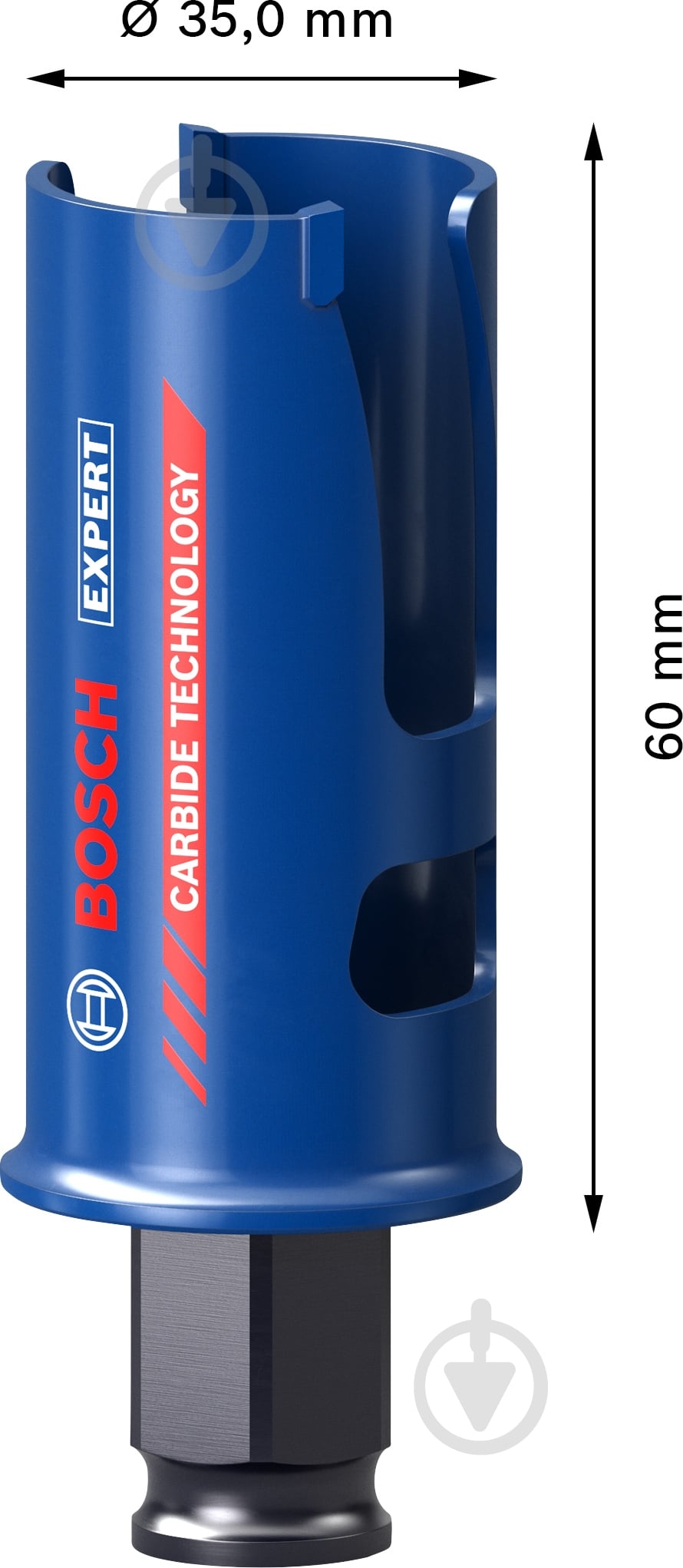 Коронка Bosch Construction Material 35 мм 2608900457 - фото 2
