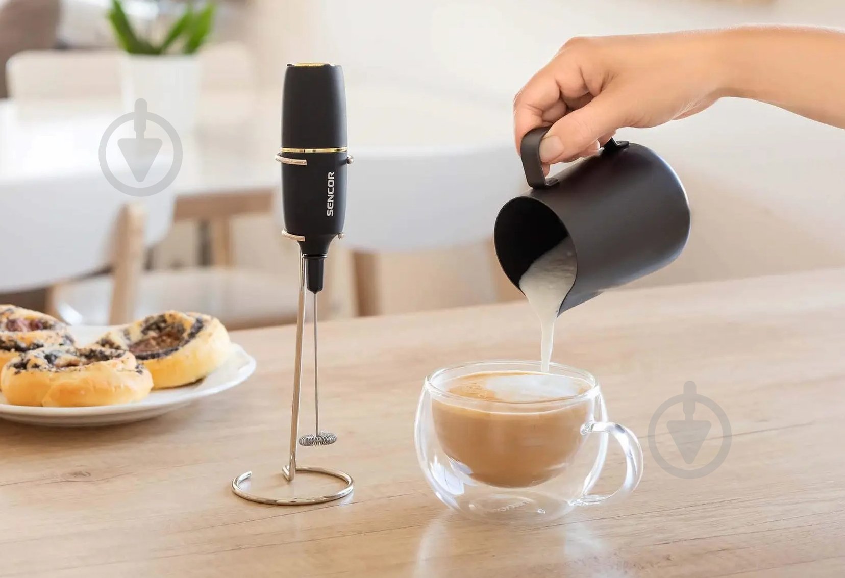 Кофемолка Sencor SMF 1010BK Капучинатор - фото 7