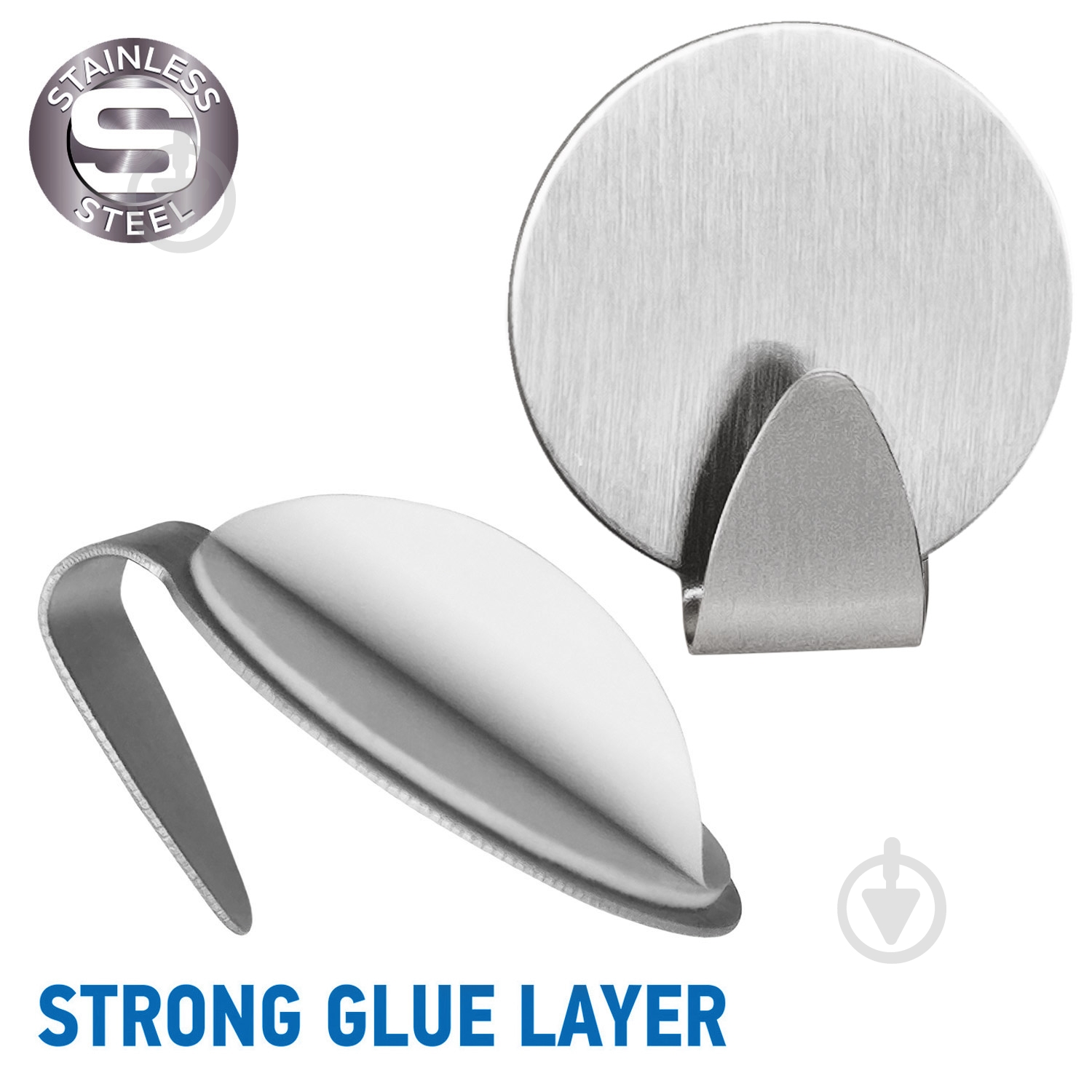 Крючки Tatkraft RUNDA самоклеющиеся 3 шт. - фото 5 Крючки Tatkraft RUNDA самоклеющиеся 3 шт. - фото 5