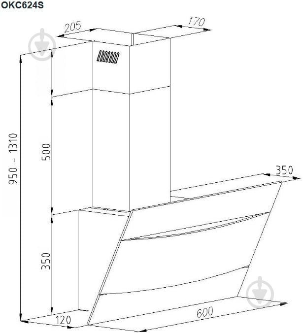 Вытяжка Hansa OKC624SH - фото 7 Вытяжка Hansa OKC624SH - фото 7