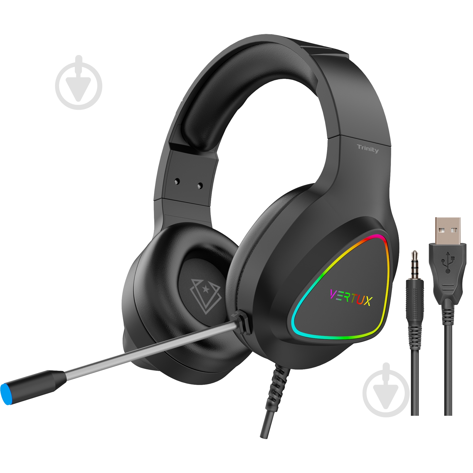 Наушники Vertux Trinity black (trinity.black) - фото 1 Наушники Vertux Trinity black (trinity.black) - фото 1