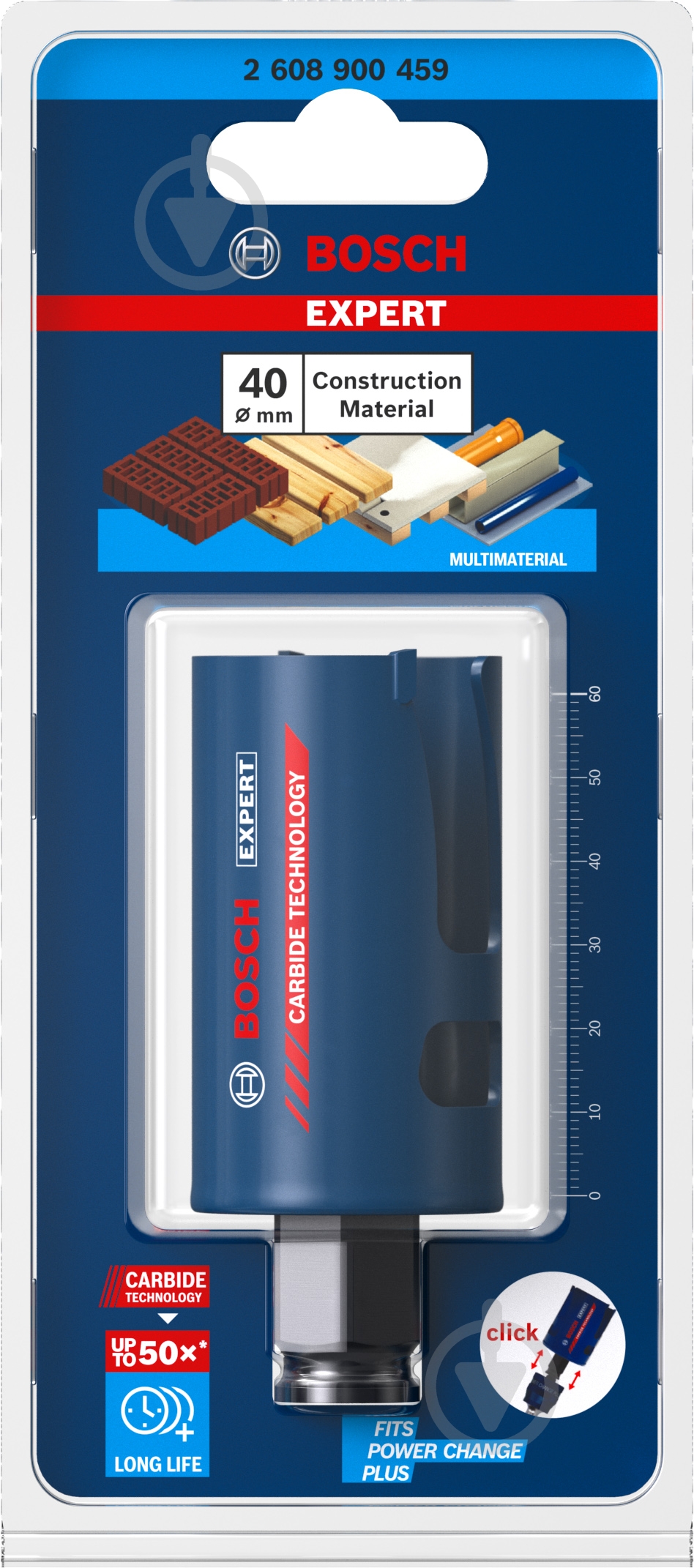 Коронка Bosch Construction Material 40 мм 2608900459 - фото 3 Коронка Bosch Construction Material 40 мм 2608900459 - фото 3