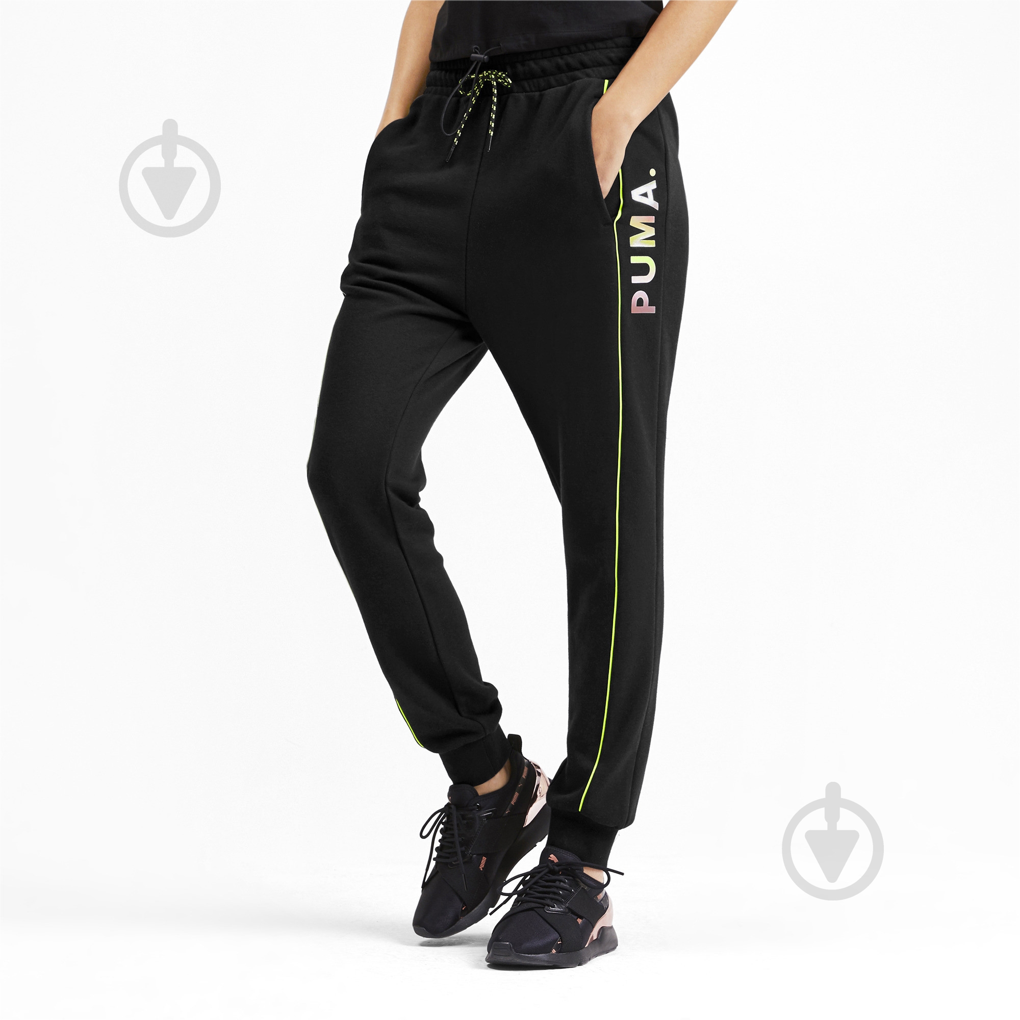 Штани Puma Chase Pant 59522601 р. M чорний - фото 1