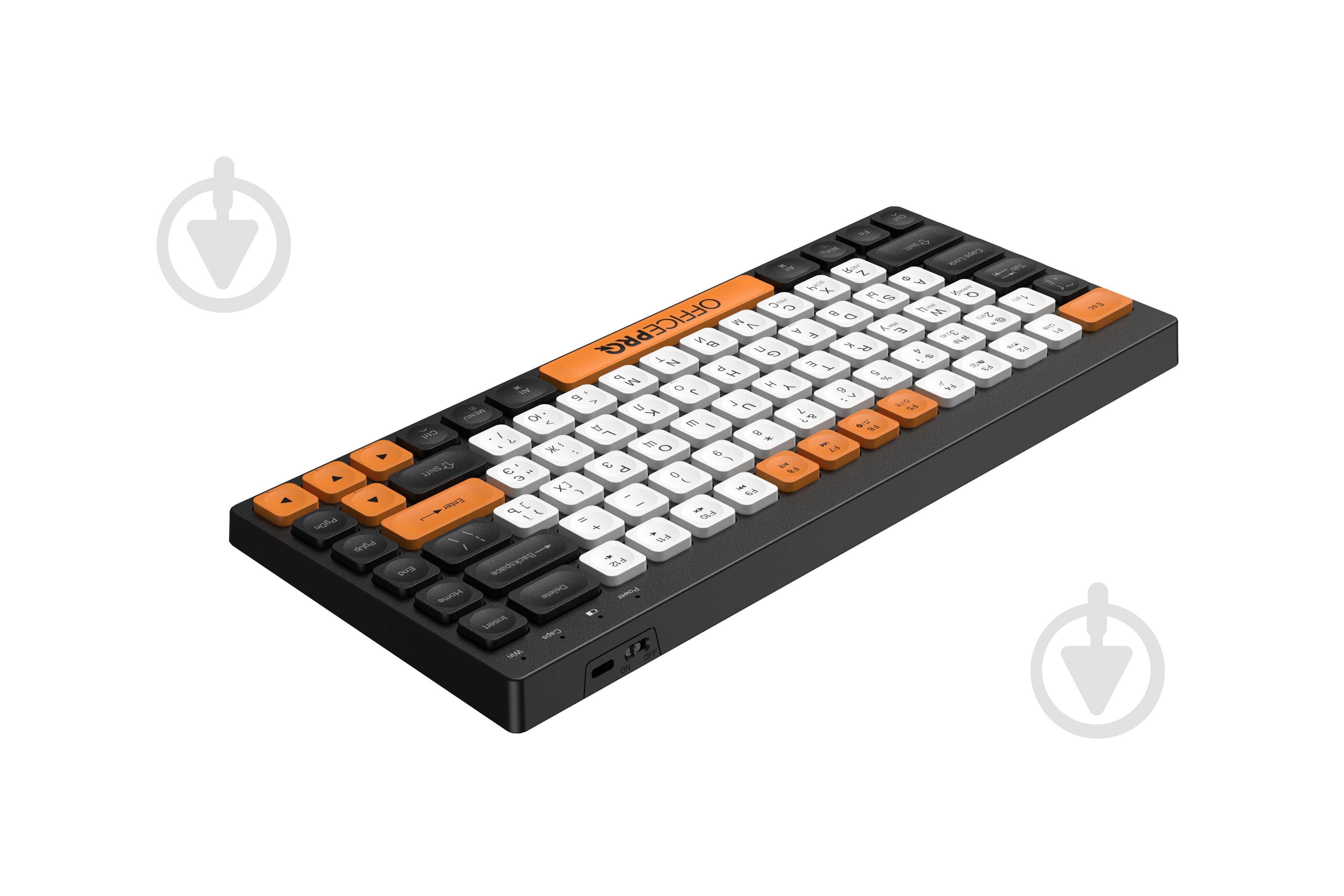 Клавиатура беспроводная OfficePro SK955 Wireless (SK955B) black - фото 4 Клавиатура беспроводная OfficePro SK955 Wireless (SK955B) black - фото 4