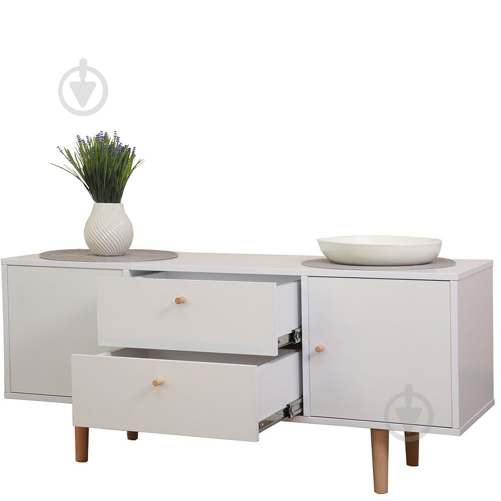 Буфет Скандинавія 1224х400х546 аляска - фото 3 Буфет Скандинавія 1224х400х546 аляска - фото 3