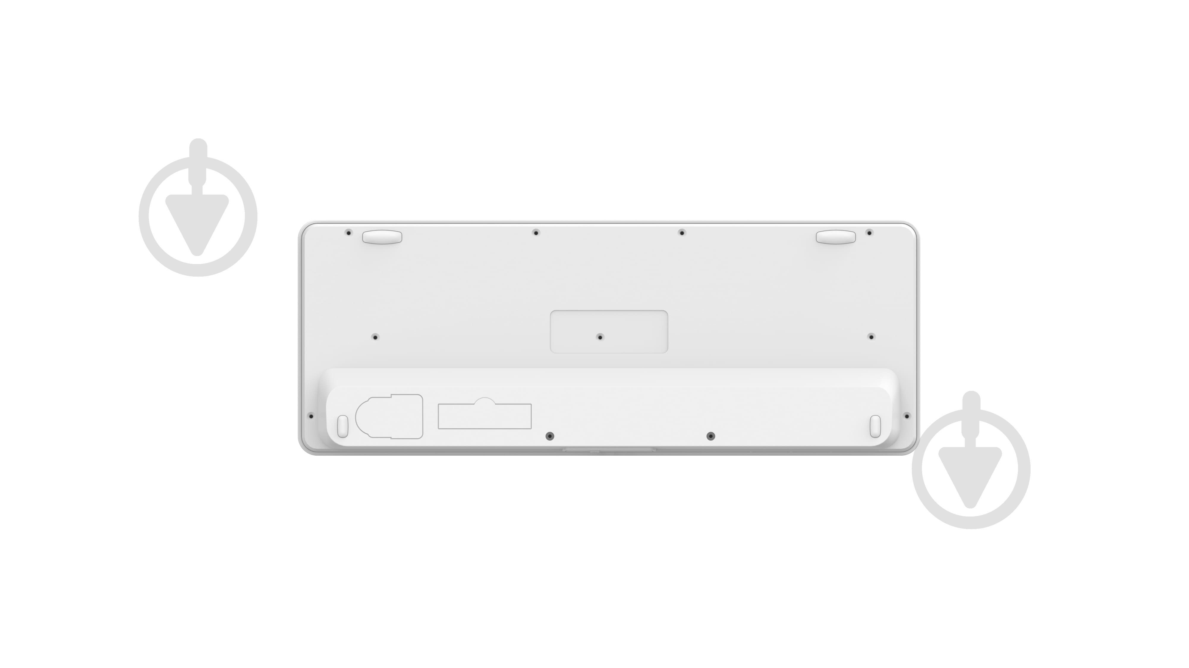 Клавіатура бездротова OfficePro SK790 Wireless (SK790W) white - фото 7
