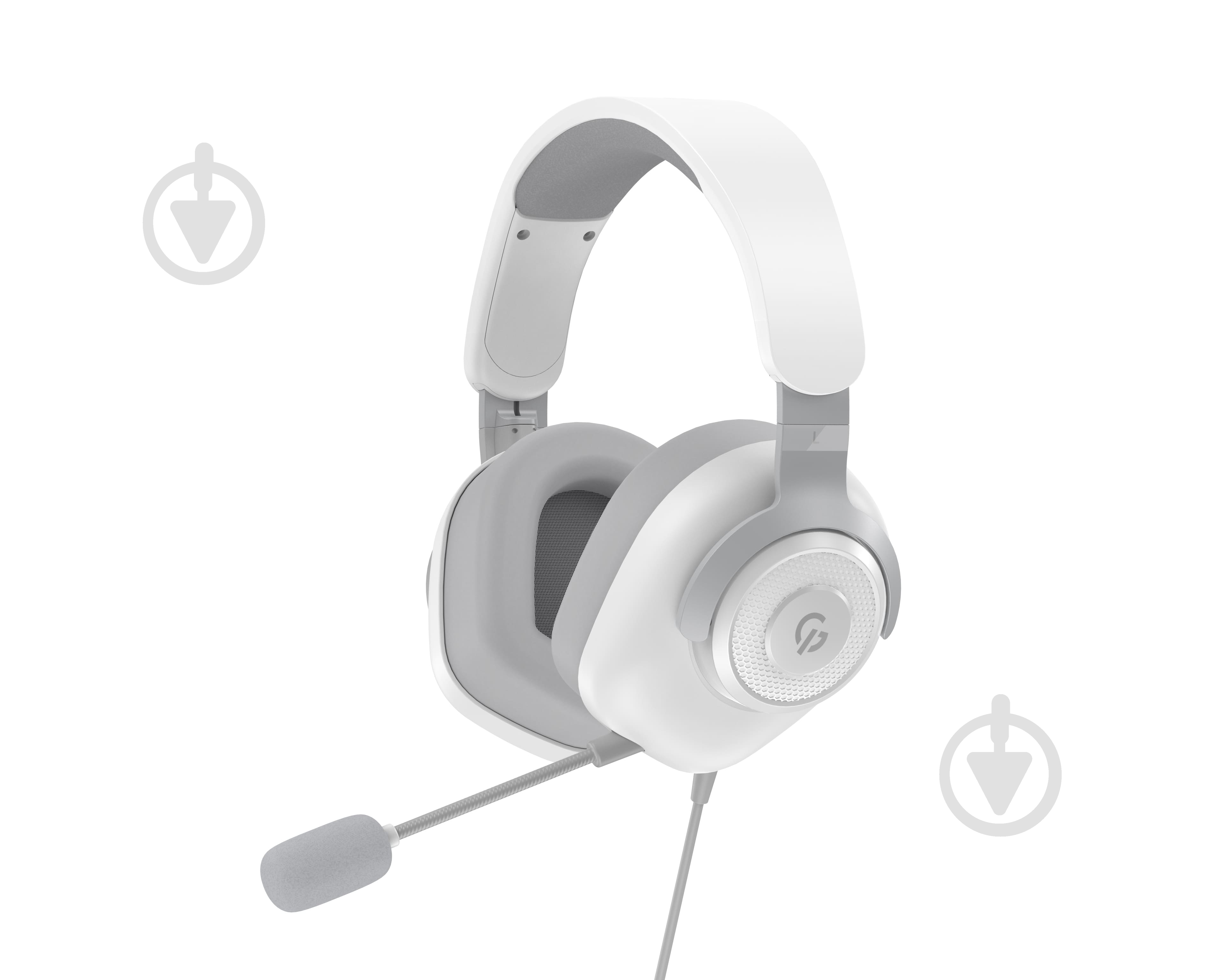 Гарнітура ігрова GamePro white (HS590W) - фото 2