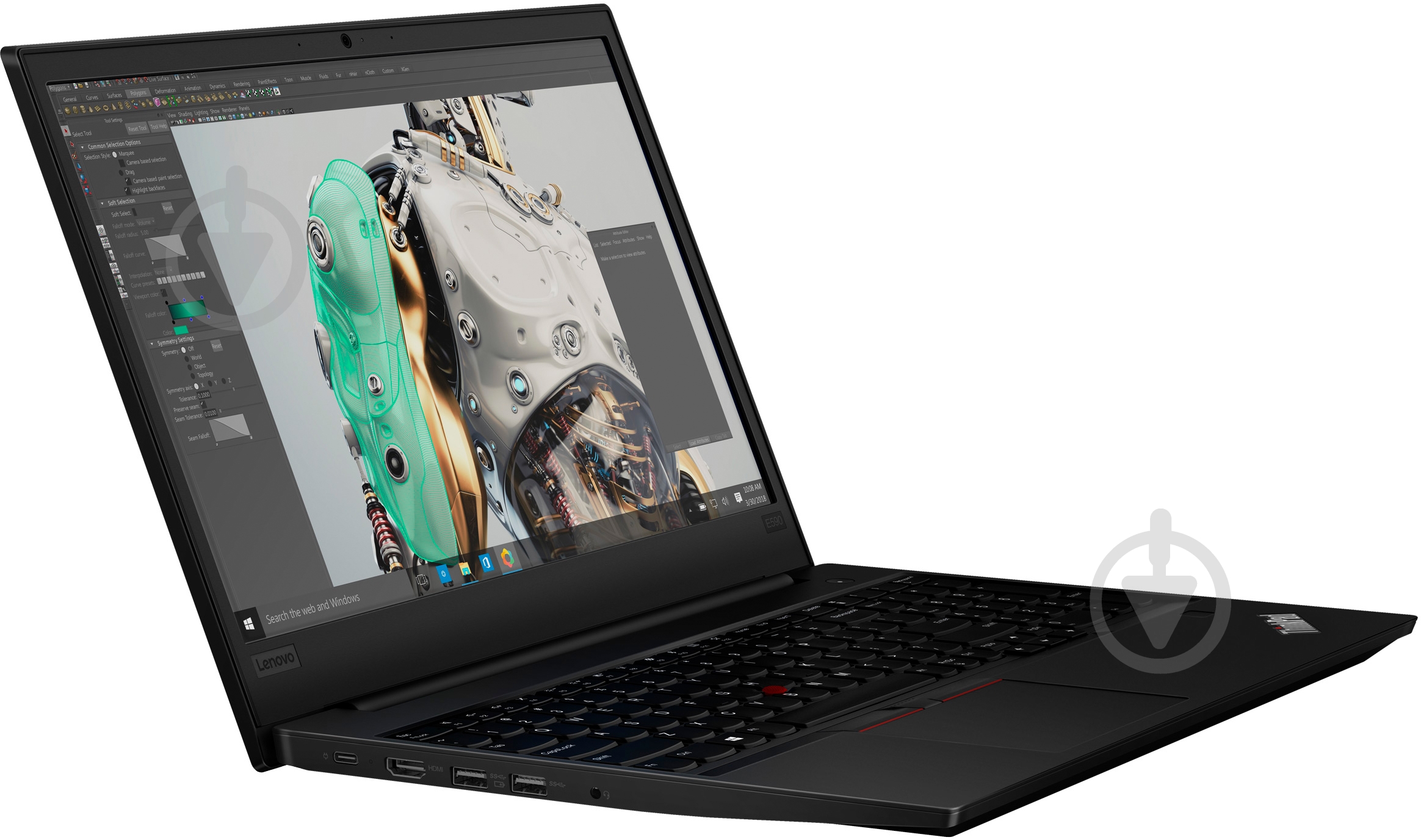 Ноутбук Lenovo Edge E590T 15,6" (20NB0016RT) black - фото 2 Ноутбук Lenovo Edge E590T 15,6" (20NB0016RT) black - фото 2