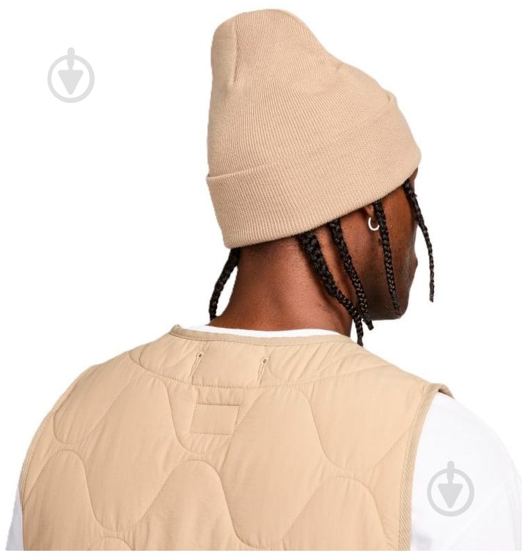 Шапка Nike U NK PEAK BEANIE TC FUT F24 L HF0186-247 р.os бежевый - фото 2 Шапка Nike U NK PEAK BEANIE TC FUT F24 L HF0186-247 р.os бежевый - фото 2