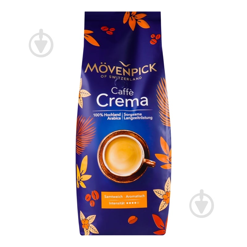 Кава в зернах Movenpick Caffe Crema 1000 г - фото 4 Кава в зернах Movenpick Caffe Crema 1000 г - фото 4