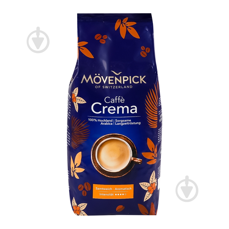 Кава в зернах Movenpick Caffe Crema 1000 г - фото 16 Кава в зернах Movenpick Caffe Crema 1000 г - фото 16