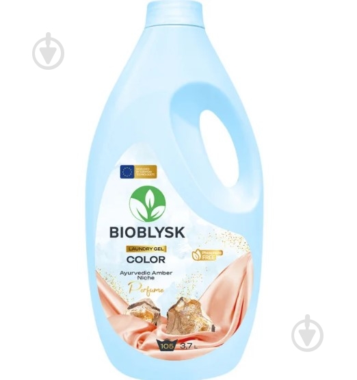 Гель для машинного та ручного прання BioBlysk Color & Ayurvedic Amber Niche Perfume 3,7 л - фото 1 Гель для машинного та ручного прання BioBlysk Color & Ayurvedic Amber Niche Perfume 3,7 л - фото 1