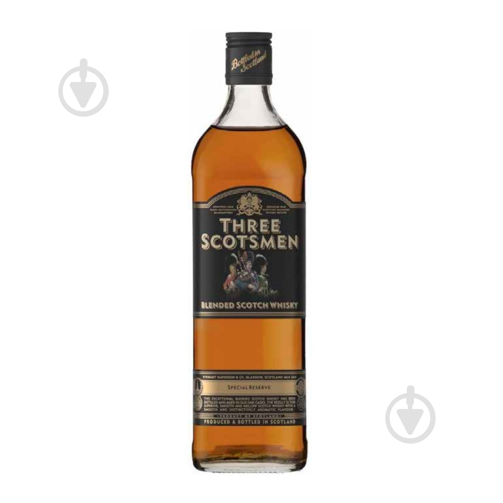 Віскі Three Scotsmen Blended Scotch, купажоване 0,75 л - фото 1