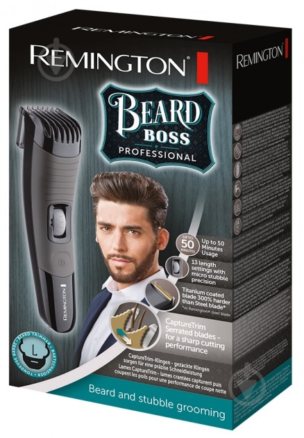 Тример для бороди та вусів Remington Beard Boss Pro MB4131 - фото 7