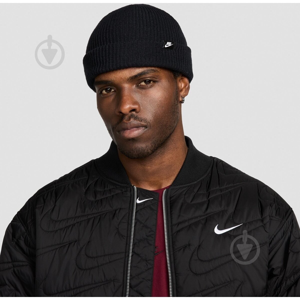 Шапка Nike U NK TERRA BEANIE SC FUT365 L HF0176-010 р.os чорний - фото 2 Шапка Nike U NK TERRA BEANIE SC FUT365 L HF0176-010 р.os чорний - фото 2