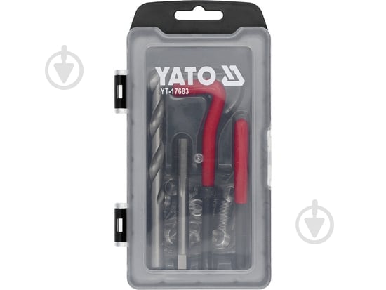Набор для восстановления резьбы YATO 30 шт. YT-17683 - фото 2 Набор для восстановления резьбы YATO 30 шт. YT-17683 - фото 2