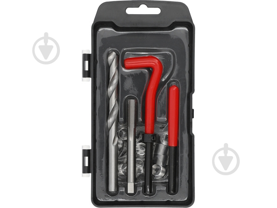 Набор для восстановления резьбы YATO 30 шт. YT-17683 - фото 1 Набор для восстановления резьбы YATO 30 шт. YT-17683 - фото 1